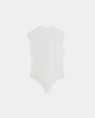 womens-form-funnel-neck-bodysuit-white | alt
