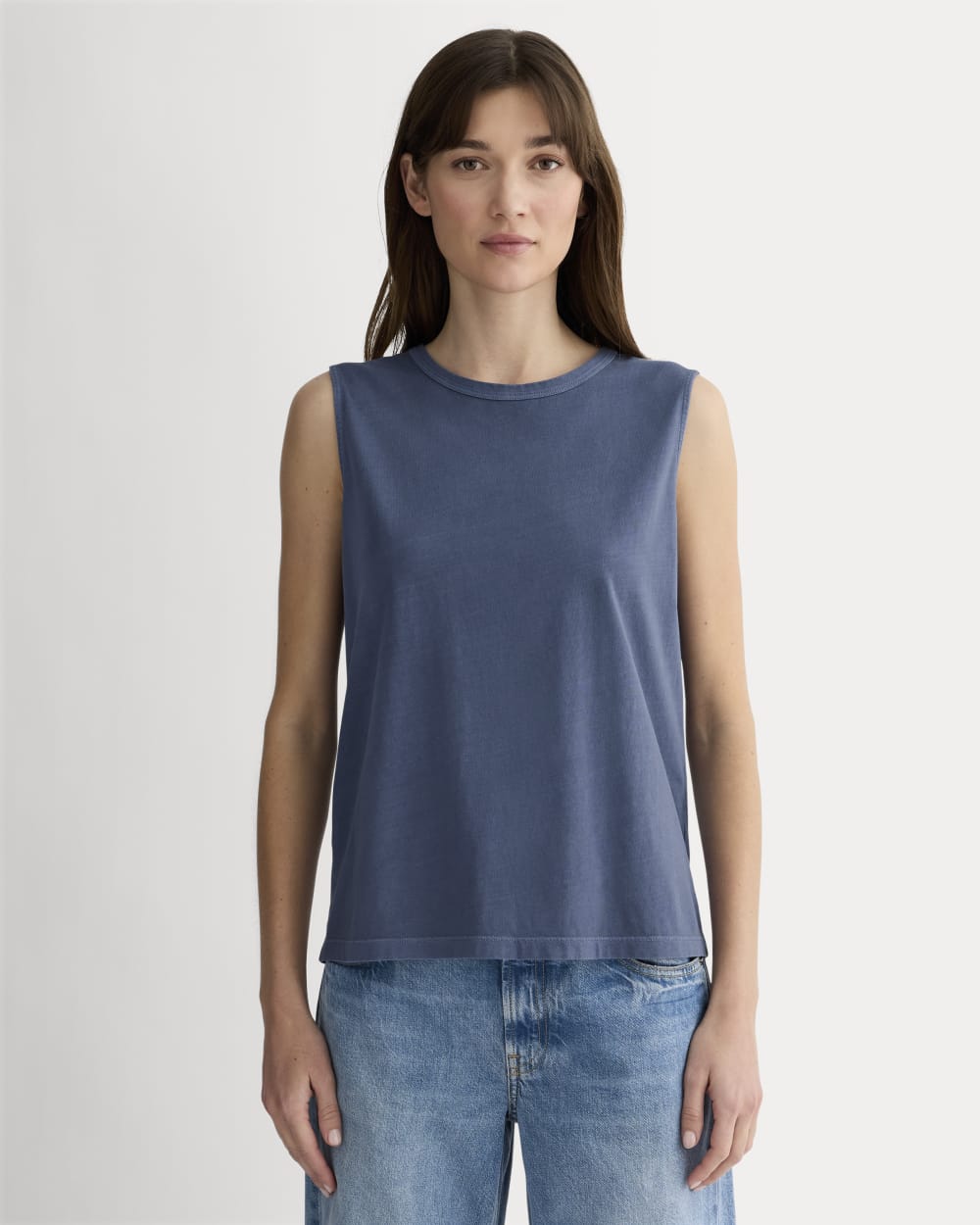 womens-garment-dyed-tank-navy | primary