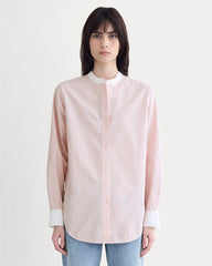 womens-oversized-shirt-cotton-pink-white-stripe | primary