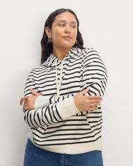 womens-french-terry-relaxed-hoodie-bone-black | primary