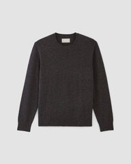 mens-felted-merino-crew-neck-sweater-charcoal | alt