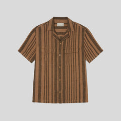 mens-linen-camp-shirt-toasted-coconut-black | alt