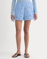 womens-eyelet-pull-on-short-sky-blue