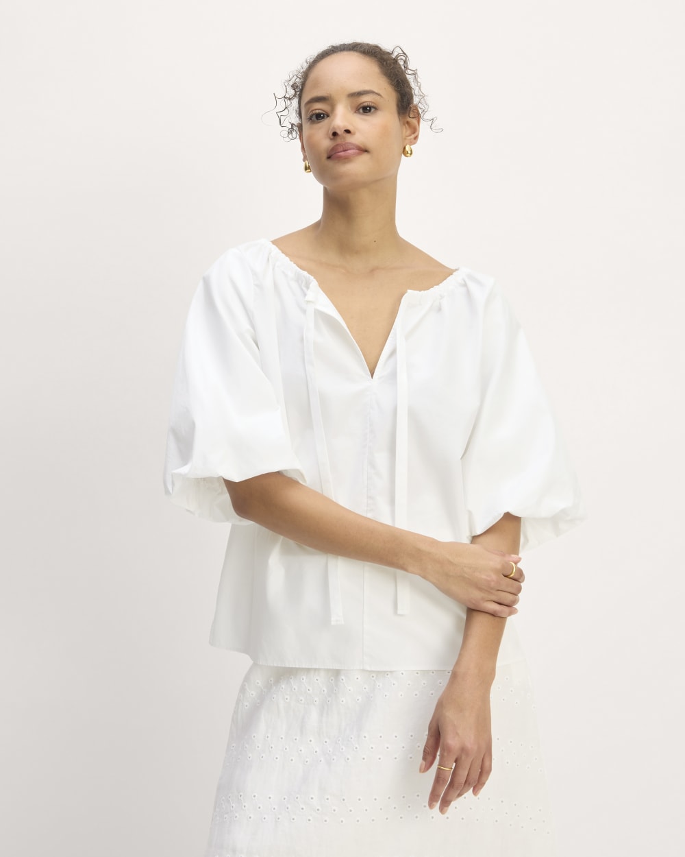 womens-supima-puff-sleeve-top-white
