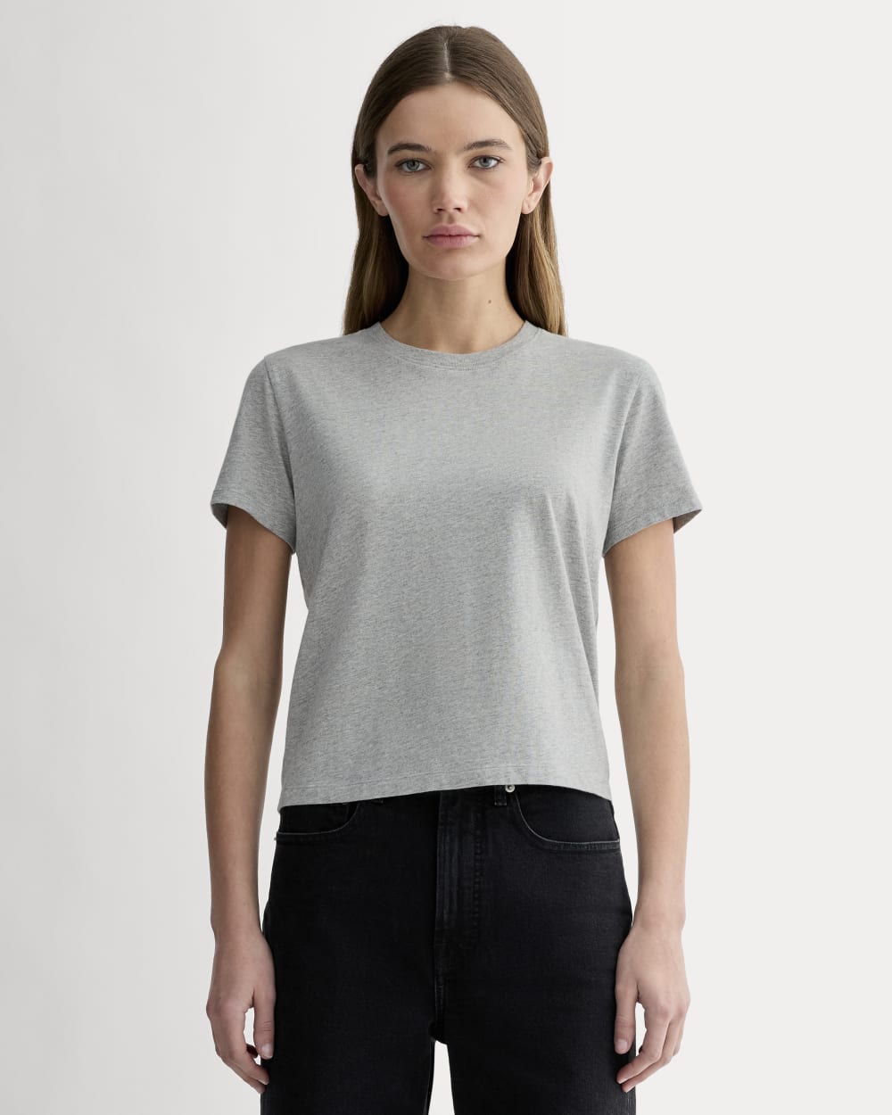 womens-organic-cotton-box-cut-tee-heathergrey | primary