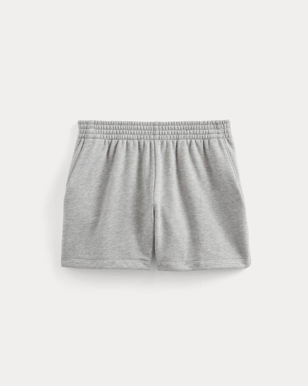 womens-off-duty-french-terry-short-heathered-grey | alt
