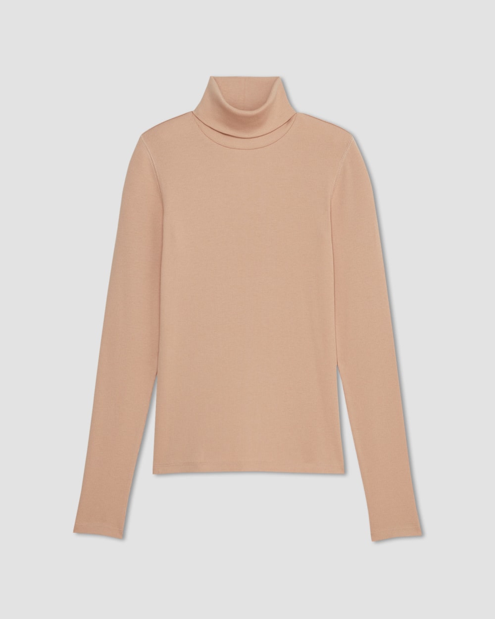 womens-supima-rib-turtleneck-blush-pink | alt