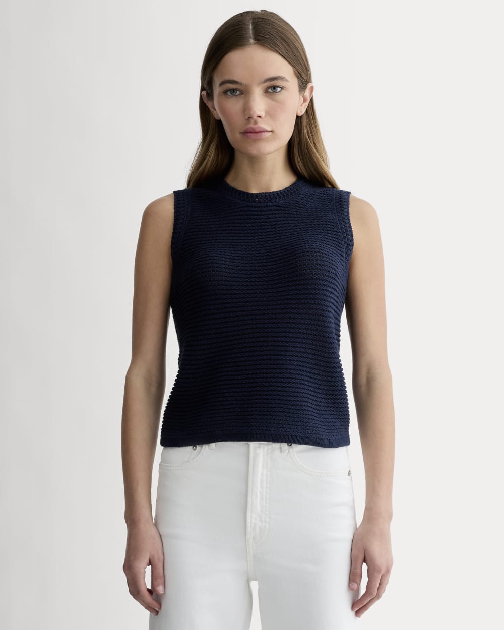 womens-organic-cotton-open-stitch-tank-navy | primary