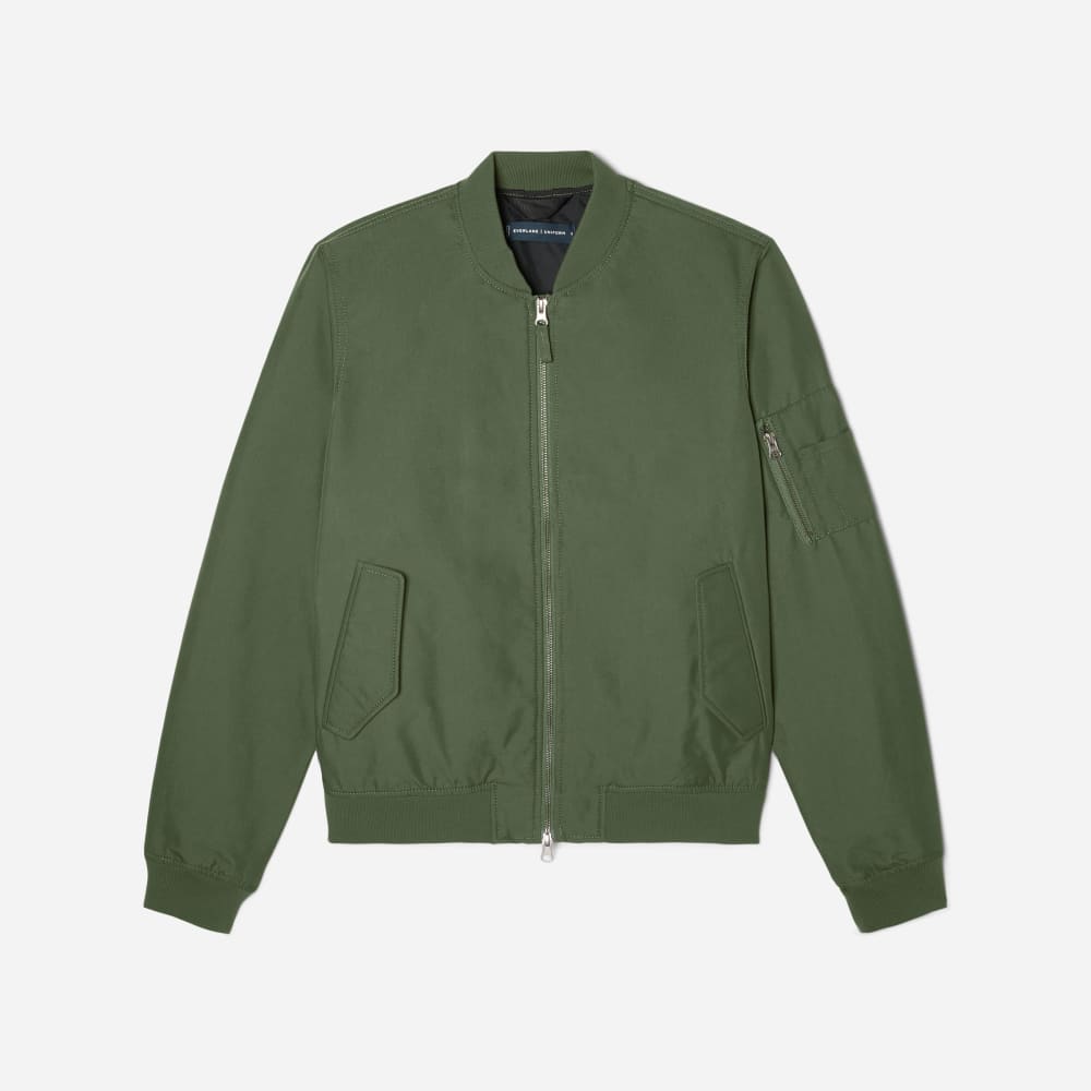mens-uniform-bomber-jacket-forrest-green | alt
