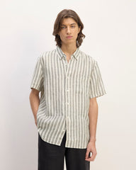 mens-linen-ss-shirt-bone-black | primary