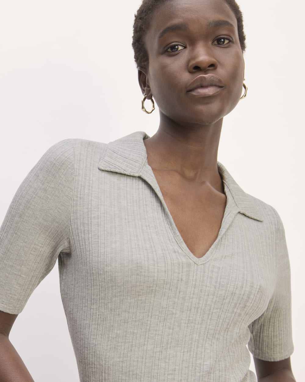 womens-rib-soft-knit-open-collar-polo-heathered-grey