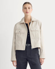womens-cropped-utility-jacket-peyote | primary