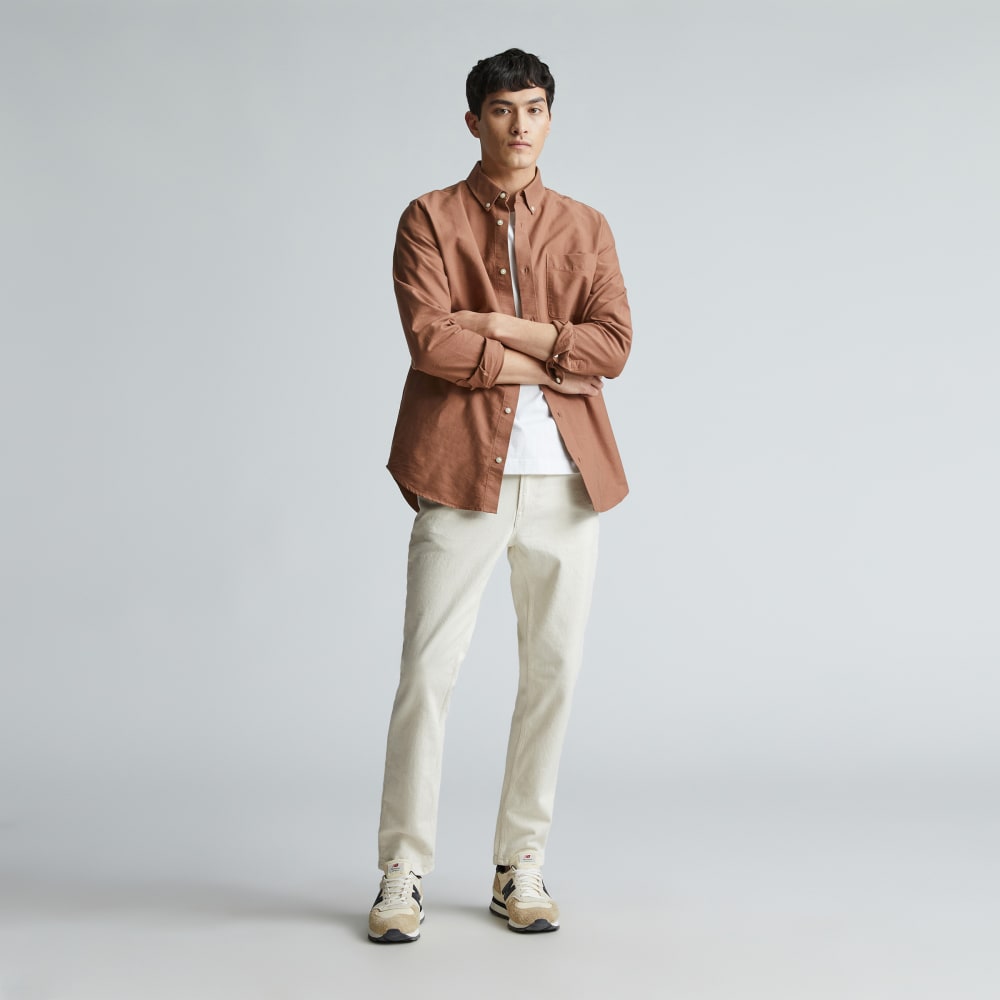 mens-organic-oxford-shirt-cocoa-brown