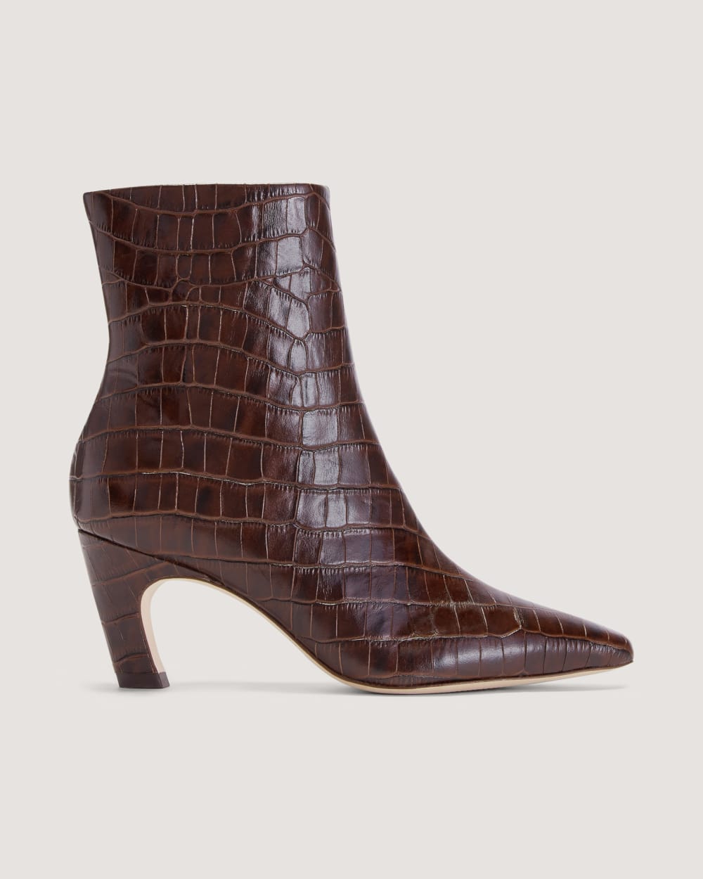 womens-banana-heel-boot-brown-crocodile | primary