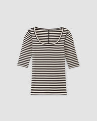 womens-supima-micro-rib-scoop-neck-bone-black | alt