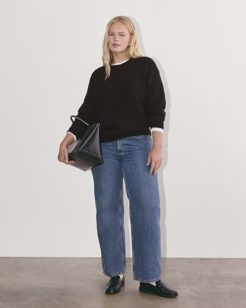 womens-luxe-cotton-cocoon-crew-sweater-black