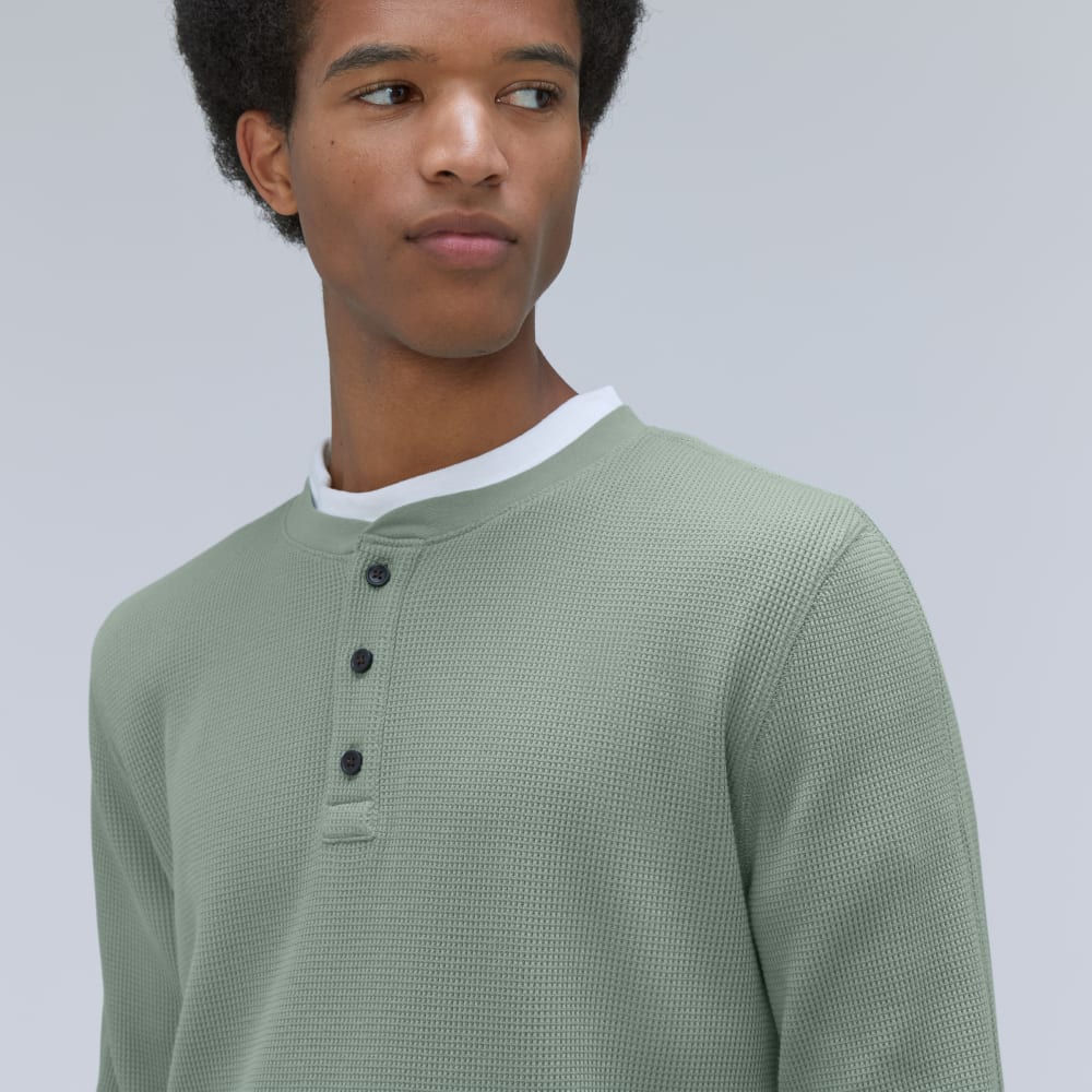 mens-waffle-henley-lily-pad