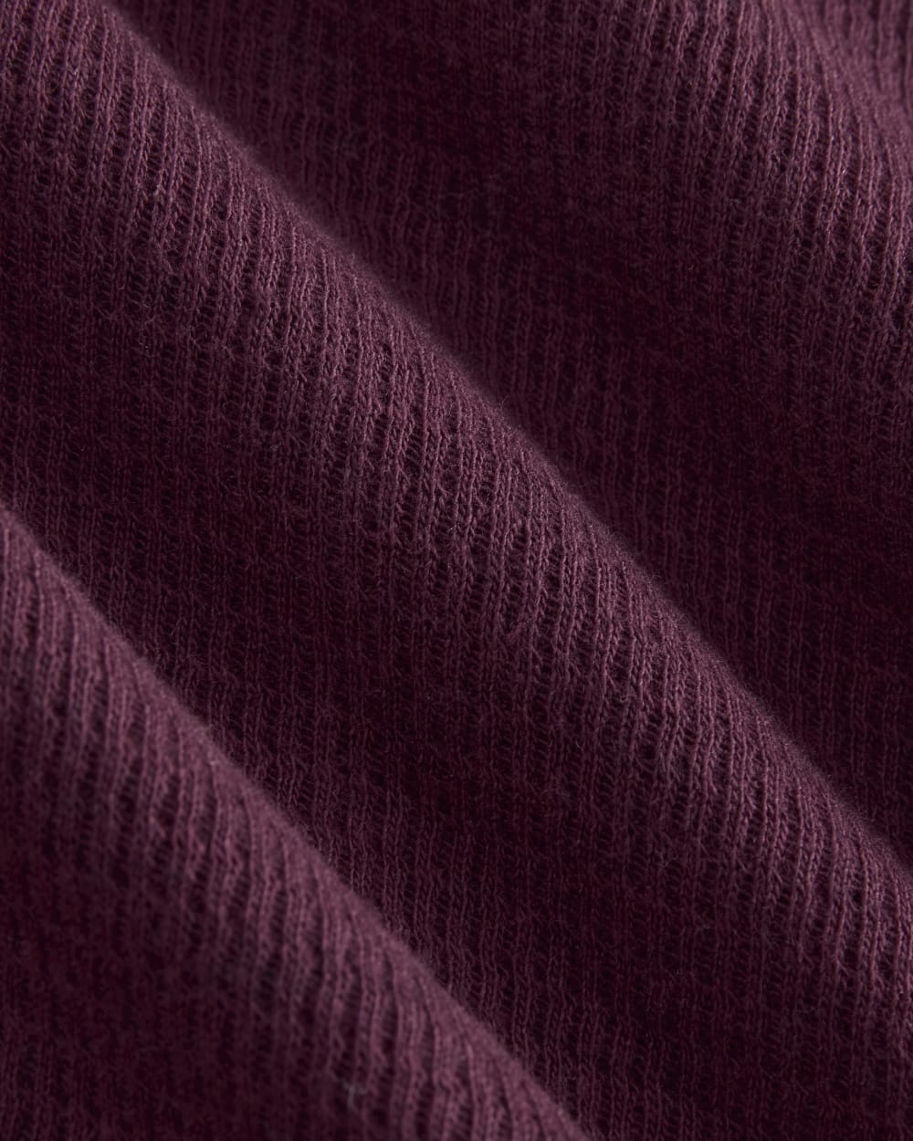 womens-slim-fit-crew-in-cozy-waffle-heathered-port-royale