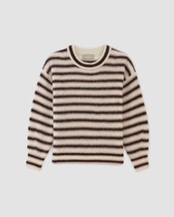 womens-alpaca-crew-black-creme-bone | alt