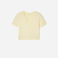 womens-organic-ctn-boxy-v-tee-pastel-yellow