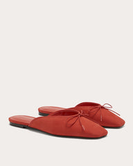 womens-ballet-mule-red-suede