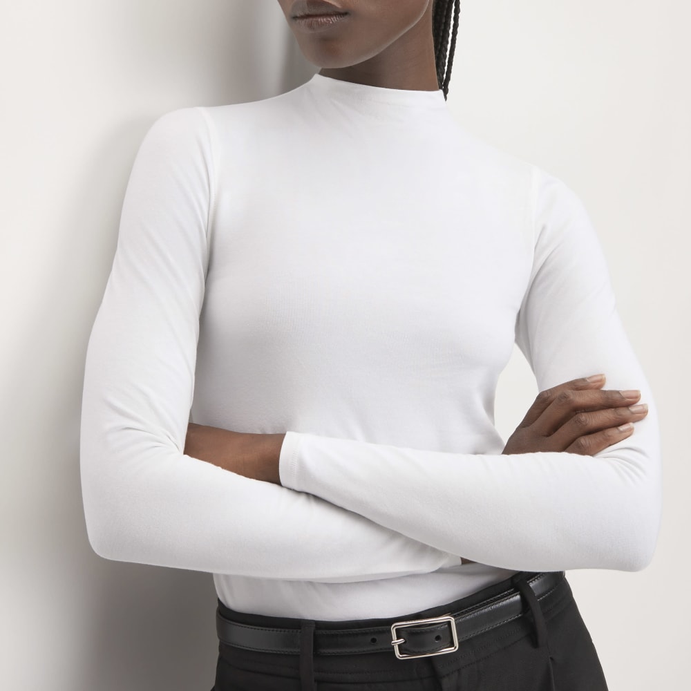 womens-supima-stretch-funnel-neck-tee-white
