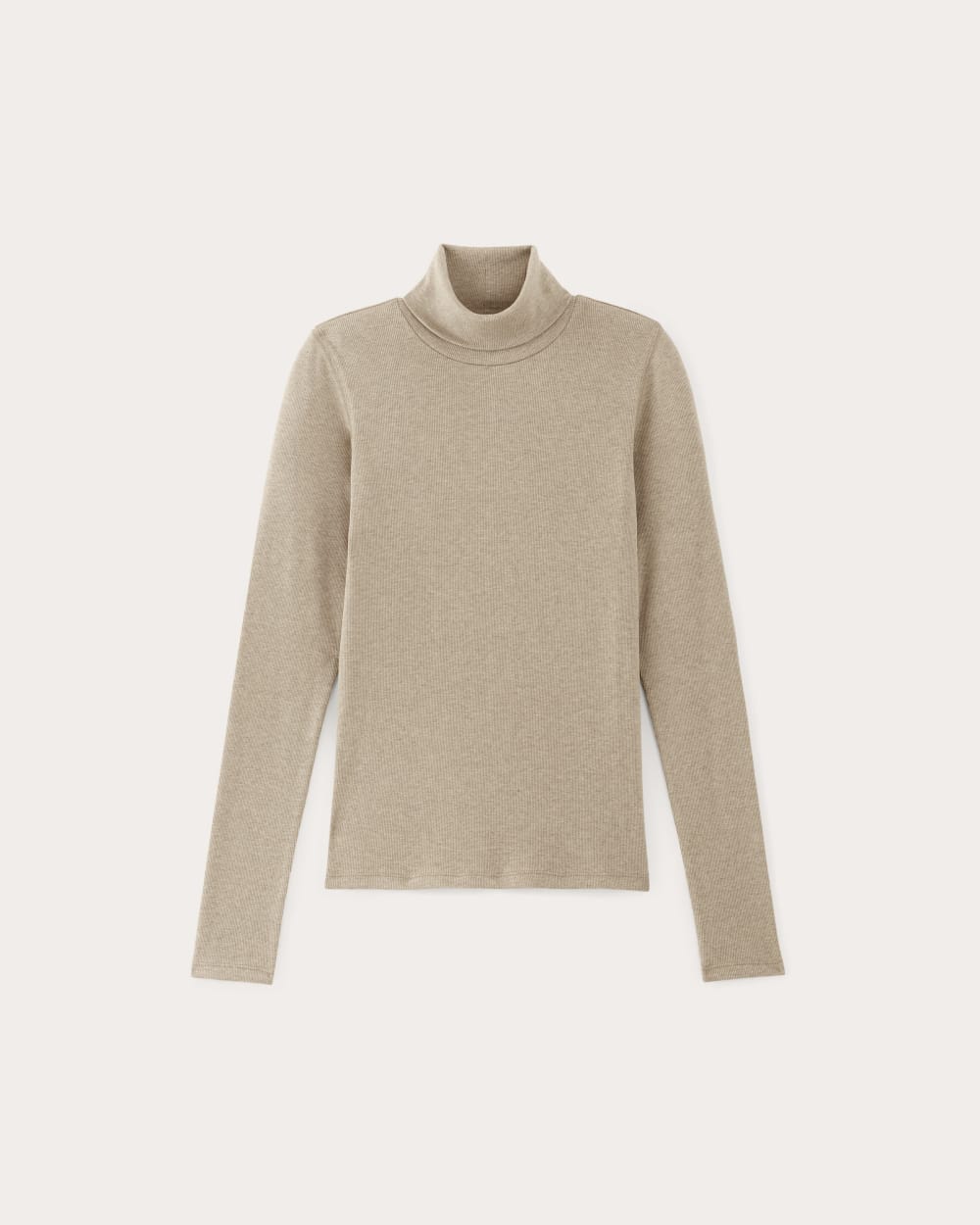 womens-supima-rib-turtleneck-hthr-tan | alt