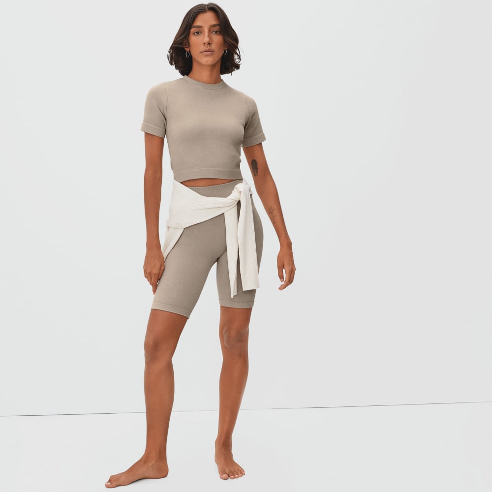 womens-seamless-tee-hthr-burnt-sugar