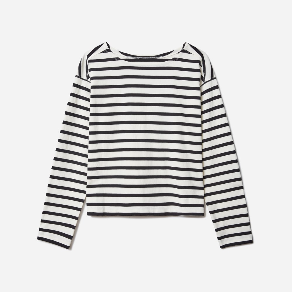 womens-modern-breton-shirt-black-white | alt