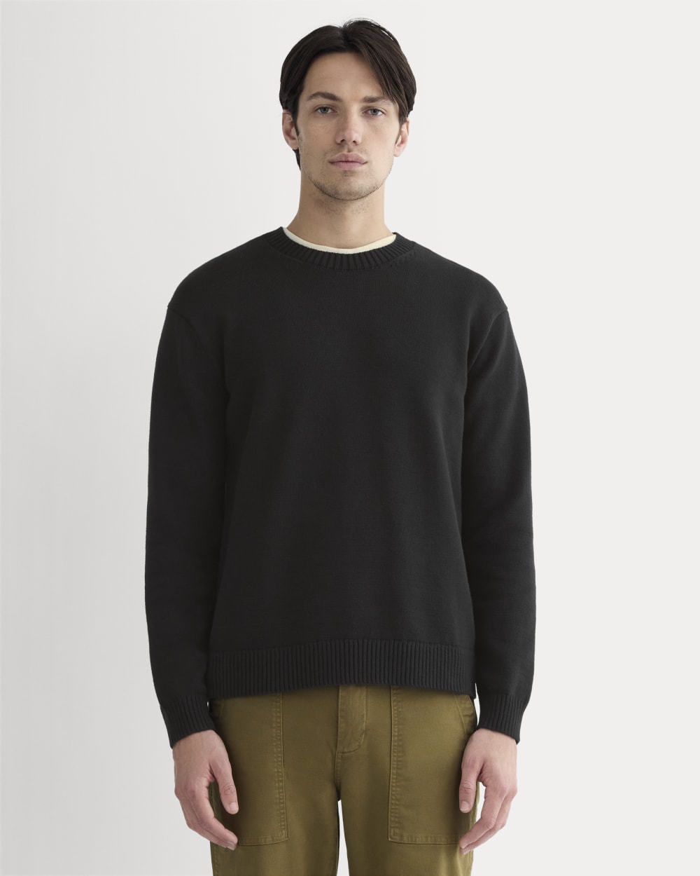 mens-heritage-cotton-crew-black | primary