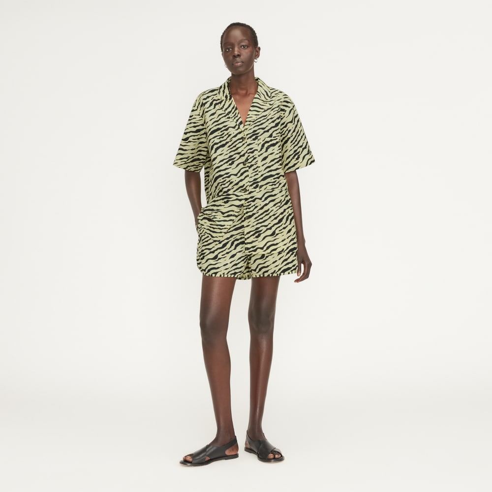 womens-poplin-boxer-short-yellow-tiger-stripe