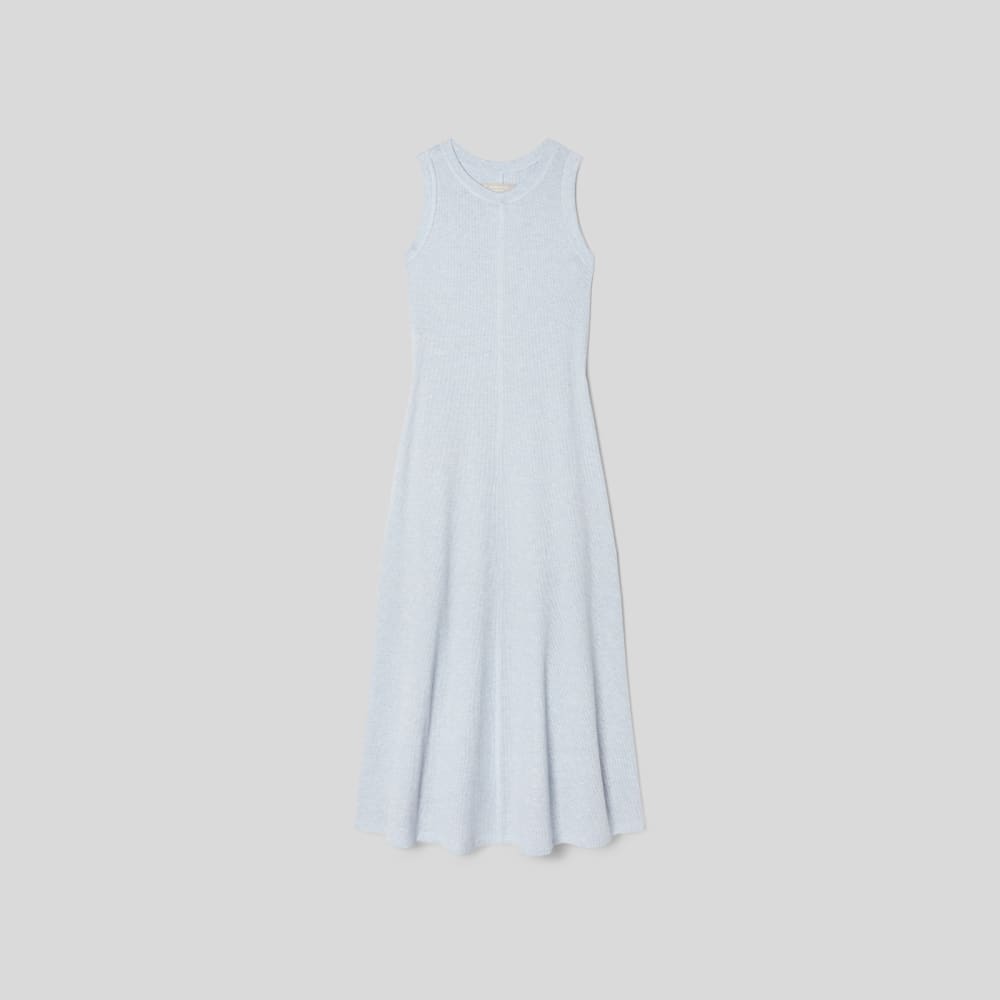 womens-organic-cotton-waffle-tank-dress-heathered-periwinkle | alt