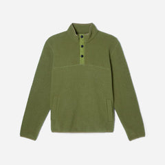 mens-renew-fleece-pullover-moss | alt