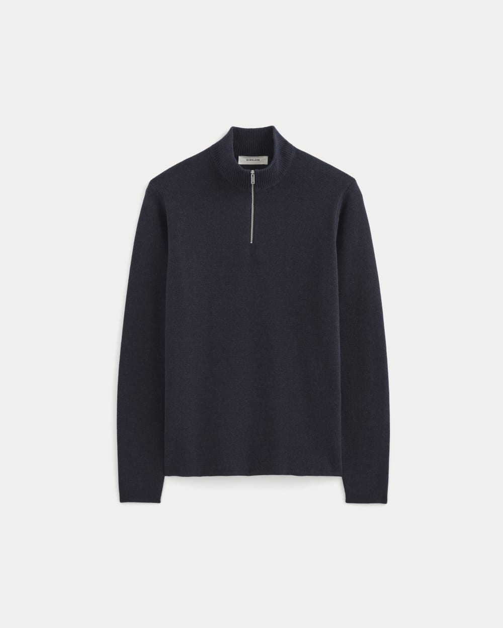 mens-no-sweat-quarter-zip-heathered-midnight | alt