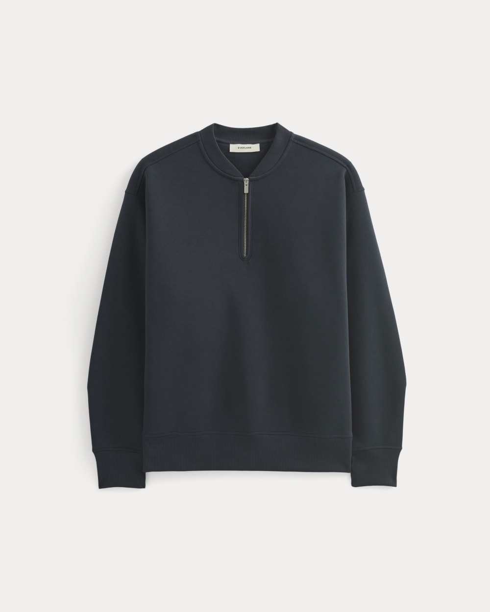 mens-luxe-fleece-halfzip-pullover-deep-navy | alt