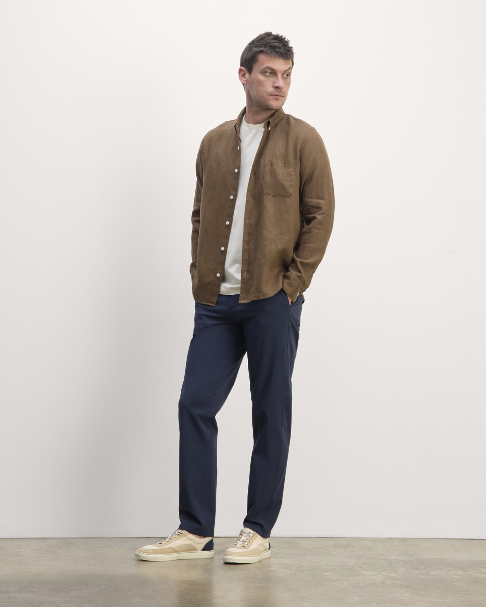 mens-linen-stndrd-fit-shirt-cocoa | alt