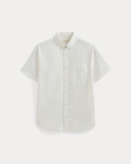 mens-organic-short-sleeve-oxford-shirt-white | alt