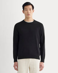 mens-no-sweat-cotton-sweater-black | primary