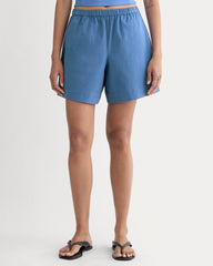 womens-seersucker-pull-on-short-soft-cobalt