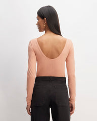 womens-supima-form-scoop-back-tee-blush-pink