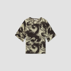 womens-satin-relaxed-tee-pale-yellow | alt