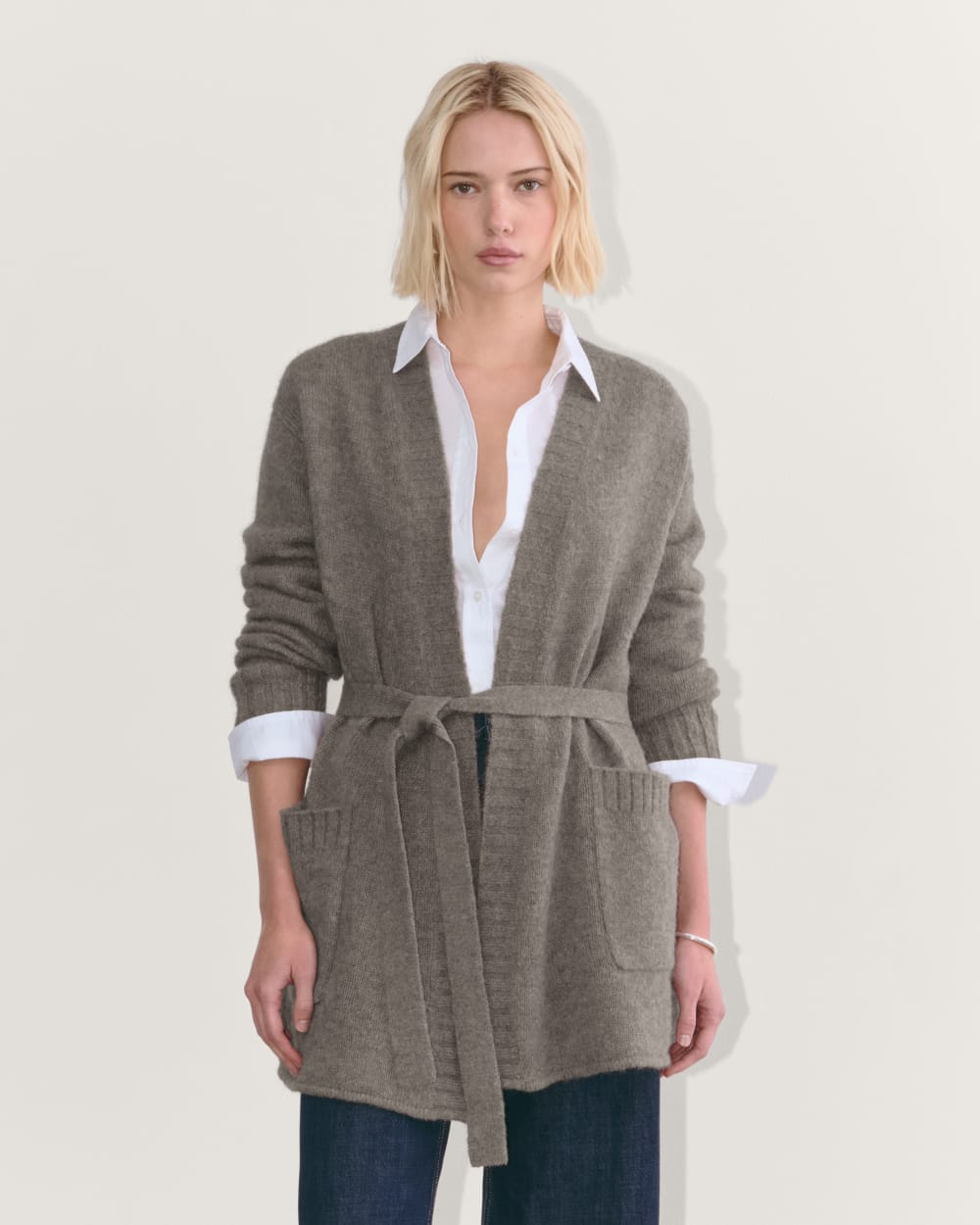 womens-alpaca-robe-cardigan-taupe-melange | primary
