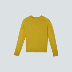 womens-cashmere-crew-new-golden-palm | alt