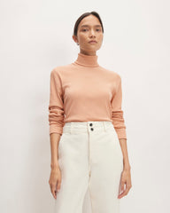 womens-supima-rib-turtleneck-blush-pink | primary
