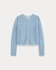 womens-lace-knit-cardigan-skyblue | alt