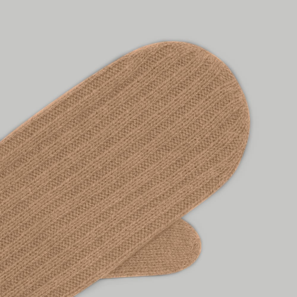 unisex-recashmere-mittens-light-camel | alt