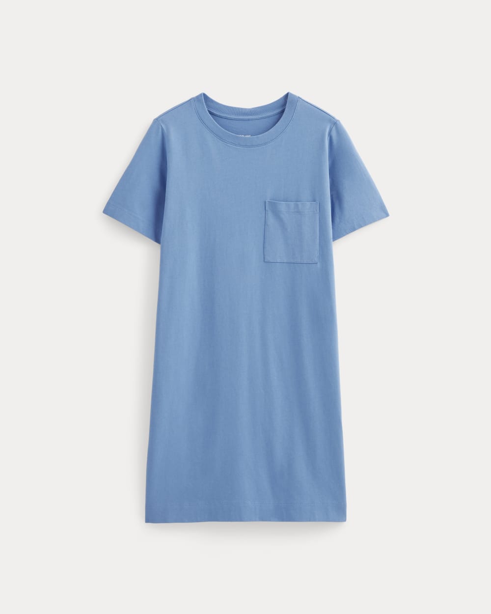 womens-organic-weekend-tee-dress-blue-opal | alt