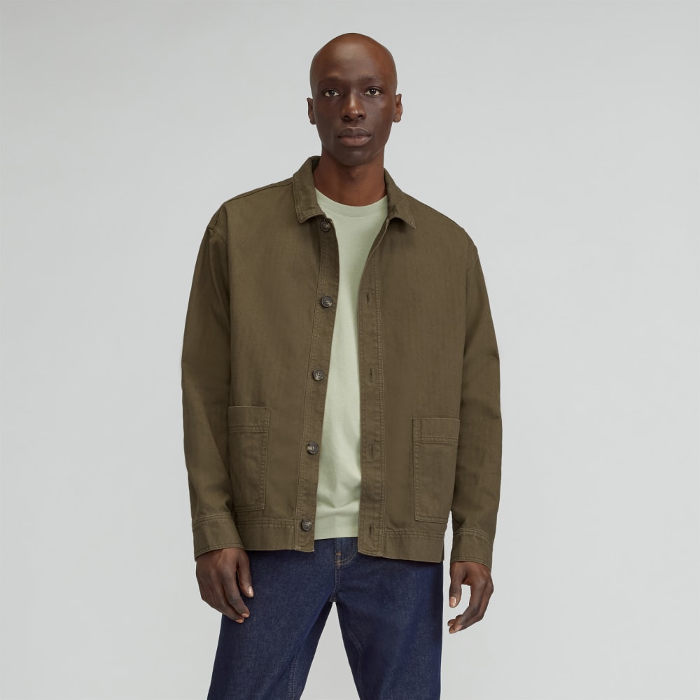 mens-organic-herringbone-utility-jacket-beech | primary
