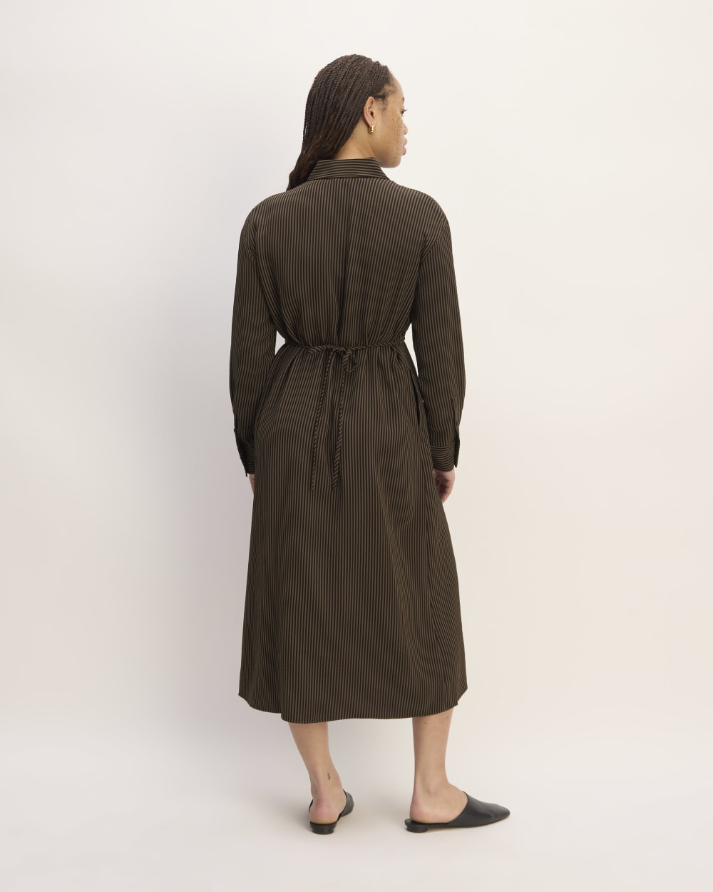 womens-mini-jacquard-stripe-shirt-dress-cocoa-black