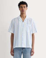 mens-textured-resort-shirt-bone-dblue | primary